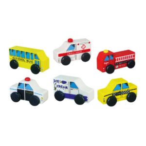City Vehicles 6pcs Set