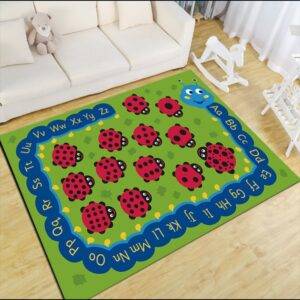 Caterpillar Maths Rug -180X250