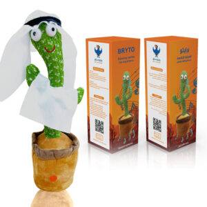 Dancing Cactus With White Accessories