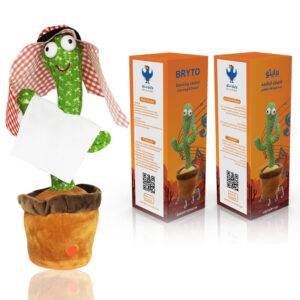 Dancing Cactus With Red Accessories