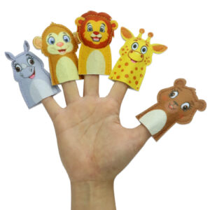 Finger Puppets Set Jungle