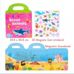 Magnatic Book Stickers- Ocean Animals