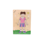 Body Parts Puzzle - Girl