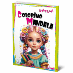 Coloring Book A3 - Girl 2