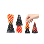 3d printed fidget toy spiral-Small