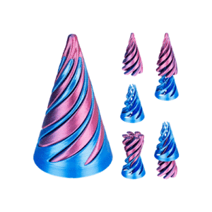 3d printed fidget toy spiral-large